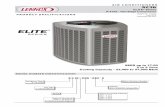 XC16 2-5 TON AIR CONDITIONERS AIR CONDITIONERS … · AIR CONDITIONERS XC16 ELITE® Series R-410A - Two-Stage Compressor Bulletin No. 210743 June 2015 Supersedes April 2015 SEER up