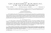 QUARTERLY JOURNAL OF ECONOMICS - … · The Quarterly Journal of Economics, ... Hastorf and Cantril [1954] examine student perceptions of a contentious football game be- tween Princeton
