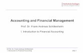 Accounting and Financial Management - … · I. Introduction to Financial Accounting slide 1 Accounting and Financial Management ... Interest and dividends earned on marketable securities,