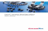 Cyrol ceramic bearing rollers - CeramTec – The Ceramic ... · Hybrid bearings have so far been equipped with ceramic balls only. CeramTec has now developed the “Cyrol ®” product