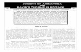 JOSEPH OF ARIMATHEA - Hope of Israel Ministries · exciting than that of the drama of Joseph of Arimathea and the ... between Nazareth and the Holy City, ... documents of Britain