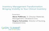 Inventory Management Transformation: Bringing Visibility ... · Inventory Management Transformation: Bringing Visibility to Your ... and its role in supply chain. 2. ... Safety Focused
