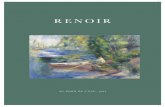 RENOIR - Dickinson · Signed lower right Renoir oil on canvas 54.6 ... leading Impressionist painters, including Renoir as well as Manet ... which characterise Renoir’s painting