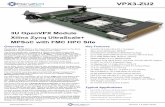 VPX3 ZU2 - PanaTeQ · Product Codification The VPX3-ZU2 can be assembled with different versions of the Zynq Ultrascale+ devices and various amounts of memory storage. The cooling