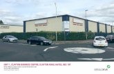 UNIT 1, CLAYTON BUSINESS CENTRE, CLAYTON ROAD, HAYES… · UNIT 1, CLAYTON BUSINESS CENTRE, CLAYTON ROAD, HAYES, UB3 1RT Prime West London trade counter/industrial unit To be fully