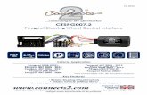 CTSPG007 - connects2downloads.co.uk · Peugeot 308 2007> Peugeot 307 2005 - 2008 Key Features ... CAN-Bus Steering Wheel Control Interface for select Peugeot vehicles with Blaupunkt