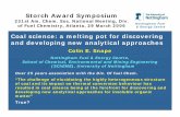 Storch Award Symposium - web.anl.govweb.anl.gov/PCS/acsfuel/snape.pdf · Storch Award Symposium 231st Am. Chem. Soc. National Meeting, Div. ... Colin Snape Gordon Love, Ian Murray,