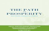 FINAL PATH TO PROSPERITY 4112011 - House … · A CONTRAST IN BUDGETS The Path to Prosperity President’s FY2012 Budget Spending Cuts $6.2 trillion in spending cuts relative to …