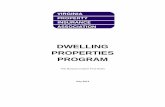 DWELLING PROPERTIES PROGRAM - Home Page - … · DWELLING PROPERTIES PROGRAM This Manual Contains Final Rates July 2014