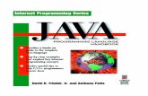 Anthony Potts - Java Refer · David H. Friedel, Jr. PROGRAMMING LANGUAGE HANDBOOK. ... Anthony Potts To my sister Beth, ... Chapter 3 Java Language