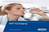 High-Quality System Solutions PET Packaging - Netstal€¦ · High-Quality System Solutions PET Packaging Engineering Excellence The Best of Two Strong Brands: PET-LINE from Netstal