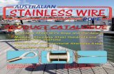 ASWR Catalogue 2013 - Austwire Catalogue 2013.pdf · PRODUCT CATALOGUE • Stainless Steel Wire Rope and Hardware • Modular Stainless Steel Handrails and Balustrading Systems •