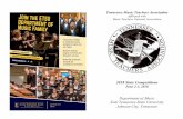 Tennessee Music Teachers Association - tnmta.org · Tennessee Music Teachers Association Affiliated with Music Teachers National Association 2018 State Competitions June 2-3, 2018