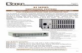 RJ SERIES - Cytec Switching Systems · RJ-2 The RJV Series are high performance, bidirectional, passive Multiplexers or Matrices designed for demanding communication applications