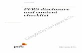 PFRS disclosure and content checklist - PwC · The disclosure requirements are mainly based on Philippine Accounting Standards (PAS), Philippine Financial Reporting Standards (PFRS),