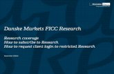 Danske Markets FICC R file/... · Danske Markets FICC Research ... report that spotlights the outlook