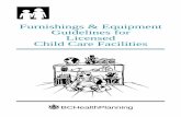 Furnishings & Equipment Guidelines for Licensed Child .Furnishings & Equipment Guidelines for Licensed