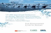 th IWA Specialised Conference on Design, Operation …€¦ · 2 12th IWA Specialised Conference on Design, Operation and Economics of Large Wastewater Treatment Plants WELCOME TO