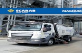 MAGNUM - Scarab Sweepers · THE SCARAB MAGNUM Versatility ... DAF, Iveco, MAN, Mercedes, Volvo, Renault, Hino and UD. For details of these and other suitable chassis specifications,