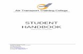 Student Handbook - Air Transport Training Collegeattc.edu.sg/.../2017/08/Student-Handbook_V21_Final.pdf · Air Transport Training College Professional Development Centre of the Singapore
