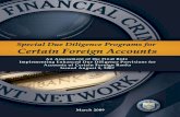 Financial Crimes Enforcement Network - United … · Financial Crimes Enforcement Network Special Due Diligence Programs for Certain Foreign Accounts An Assessment of the Final Rule
