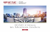 IESE Cities in Motion Index · IESE Cities in Motion Strategies is a research platform launched jointly by the Center for Globalization and Strategy and IESE Business School’s Department