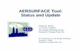 AERSURFACE Tool: Status and Update - US EPA€¦ · AERSURFACE Tool: Status and Update 9th Conference on Air Quality Modeling ... KWST 14794 41.3497 71.7989 41.3500 71.7990 0.000