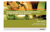 Deploying SIP-based Multimedia Services on Top of …hgs/papers/2003/SIP2003/Day2/10-Jadoul.pdf · Deploying SIP-based Multimedia Services ... > Delays on UMTS introduction. ... Alcatel
