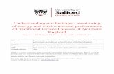 Understanding our heritage : monitoring of energy and ...usir.salford.ac.uk/39676/1/EECHB_PAPER_91_GALAN_ROBERTS_REVI… · Understanding Our Heritage: Monitoring of energy and environmental