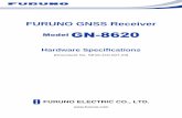 FURUNO GNSS Receiver · No part of this manual may be reproduced or transmitted in any form or by ... Corrected the description order of GNSS ... Tracking -138 dBm Position accuracy2