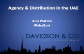 Agency & Distribution in the UAE - Scottish Enterprise · that agency agreements can undertake distribution work as well. ... is competent to rule on conflicts ... Slide 1 Created