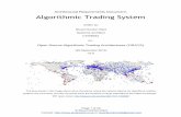 Architectural Requirements Document: Algorithmic Trading ... · Architectural Requirements Document: Algorithmic Trading System written by: Stuart Gordon Reid Systems Architect U1006942