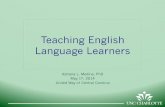 Teaching English Language Learners - UNC Charlotte .Teaching English Language Learners Adriana L