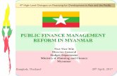 Nwe Nwe Win Director General Budget Department … B: Budget Preparation and Planning B1: Supporting policy based budgeting and budget preparations B2: Responsive planning and investment