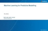 Machine Learning for Predictive Modelling - MATLAB€¦ · 3 Machine Learning is Everywhere Image Recognition Speech Recognition Stock Prediction Medical Diagnosis Data Analytics