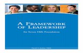 A Framework of Leadership · A Framework of Leadership ii Preface A common criticism of contemporary leadership research and theory, both from within the leadership arena and from