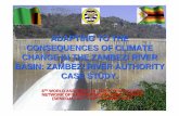 ADAPTING TO THE CONSEQUENCES OF CLIMATE … · adapting to the consequences of climate change in the zambezi river basin: zambezi river authority case study. 8thth world assembly