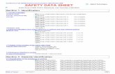 SAFETY DATA SHEET - Chemical Analysis, Life … · Section 1. Identification Sulfa Drug LCMS OQPV Standards, Part Number 5188-6523 CHEMTREC®: 1-800-424-9300 SAFETY DATA SHEET Product