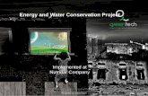 Energy and Water Conservation Project€¦ · Energy and Water Conservation Project Implemented at Nutridar Company 1 Children's Meuseum Integrated Buildings Sustainability Project