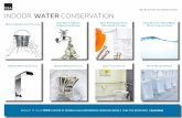 Indoor Water Conservation - …€¦ · cosT-eFFecTive WATER CONSERVATION OPTIONS. Federal agencies can use 17 24% less water and meet conservation goals by using cost-effective off