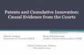 Patents and Cumulative Innovation: Causal Evidence from ... · Patents and Cumulative Innovation: Causal Evidence from the Courts ... bio-medical, ICT, ... Exploit patent invalidation