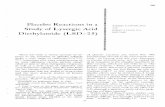 Placebo Study Lysergic Diethylamide (LSD-25) - … · 369 Placebo Reactions in a Study of Lysergic Acid Diethylamide (LSD-25) HARRIET B. LINTON, Ph.D. AND ROBERT J. LANGS, M.D. NEW