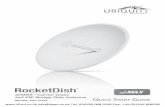 airMAX Carrier Class 2x2 PtP Bridge Dish Antenna · The Dish Reflector and Antenna Feed are keyed so the Antenna Feed can only be installed in a single orientation. Attach the Antenna