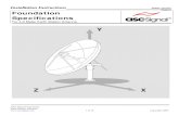 For 4.0 Meter Earth Station Antenna - CPI. I 7547321.pdf · for 4.0 meter earth station antenna z y ... 5.0 foundation orientation ... 6.2.1 this foundation has been designed for