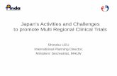 Japan’s Activities and Challenges to promote Multi ...· Japan’s Activities and Challenges to