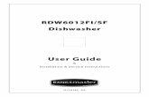 User Guide - Rangemaster · irreplaceable china. The decorative patterns on such items will not be dishwasher-proof. Plastic objects that are not resistant to hot water, copper and