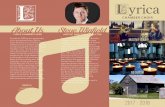 About Us Steve Winï¬eld - Lyrica Chamber .About Us LYRICA CHAMBER CHOIR Contact Us Lyrica Chamber