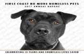 2017 ANNUAL REPORT - First Coast No More …€¦ · first coast no more homeless pets 2017 annual report celebrating 15 years and countless lives saved