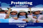 Civic Freedom - The International Center for Not-for ... Annual report 2015-16 print version... · Civic Freedom We share a vision in which people are empowered to work together to