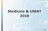 Medicine & UMAT 2018 - scopus.vic.edu.au parent information... · Sample VTAC preferences 1. ... (be careful with spam filters) Registration fees •UMAT registration fee is $260